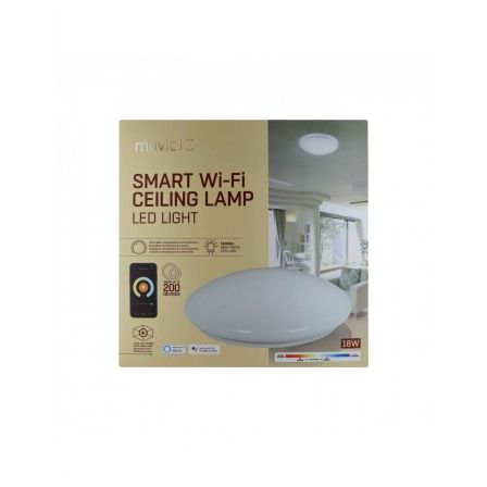 Muvit Lámpara de techo IoT MIOCLA001 WiFi 18W 1400 lm